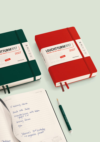 Daily Planner 2027 Hardcover