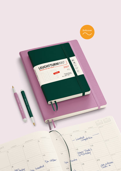 Monthly Planner & Notebook 2027 Softcover