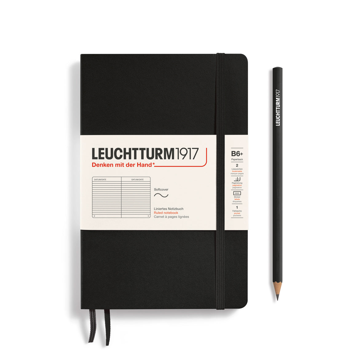 B6+ Softcover Notebook