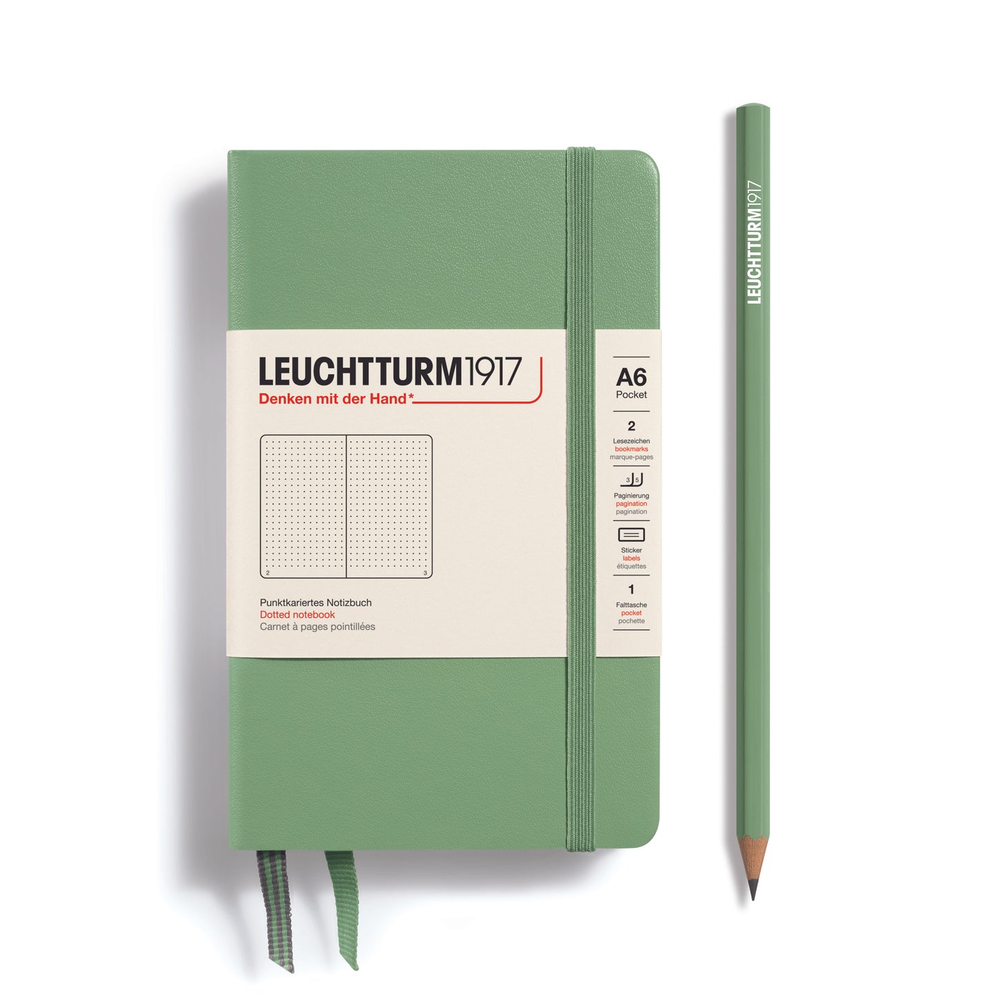 Pocket A6 Hardcover Notebook