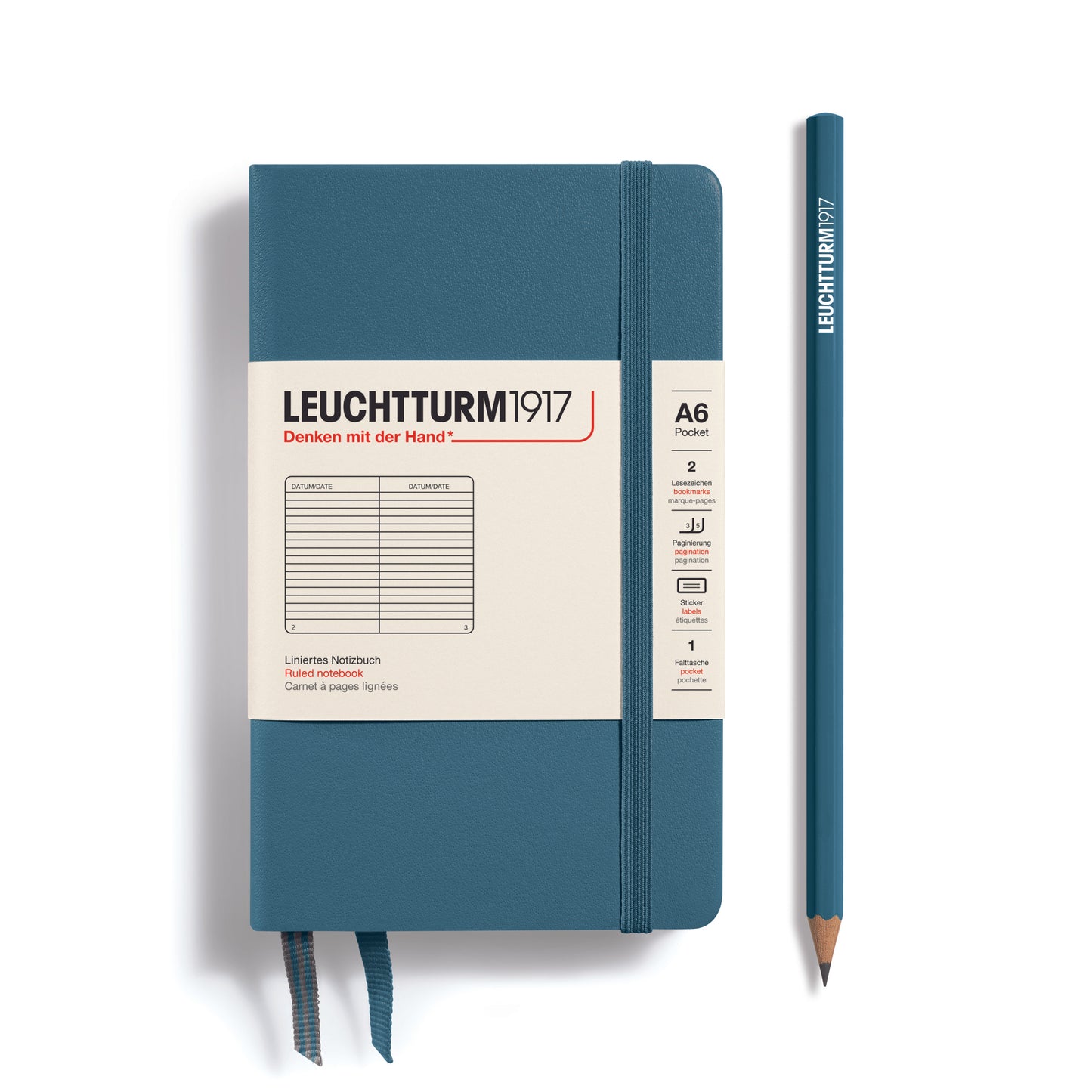 Pocket A6 Hardcover Notebook