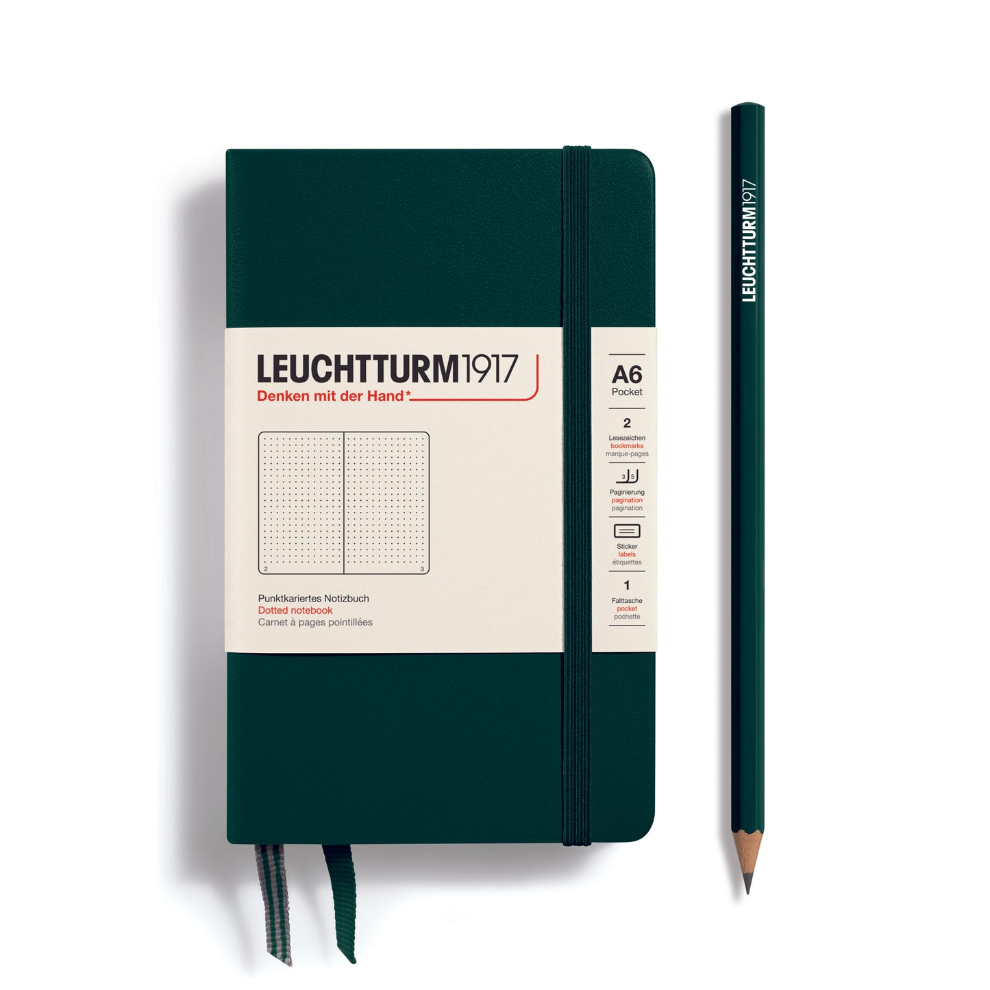 Pocket A6 Hardcover Notebook