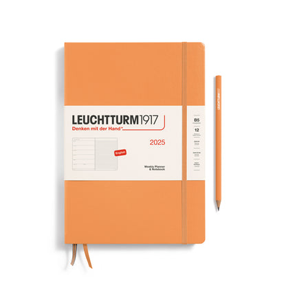 Weekly Planner & Notebook 2025 Hardcover