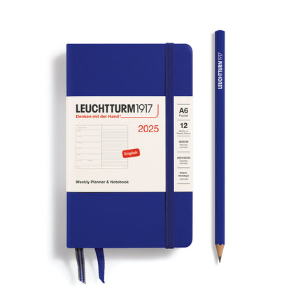 Weekly Planner & Notebook 2025 Hardcover