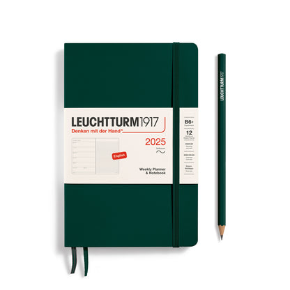Weekly Planner & Notebook 2025 Softcover