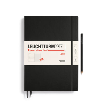 Weekly Planner & Notebook 2025 Hardcover