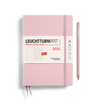 Weekly Planner & Notebook 2025 Hardcover