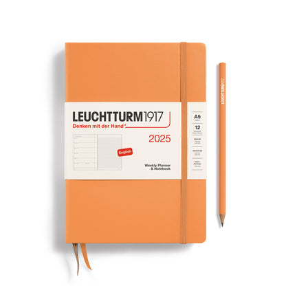 Weekly Planner & Notebook 2025 Hardcover