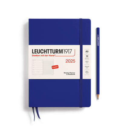 Weekly Planner & Notebook 2025 Hardcover