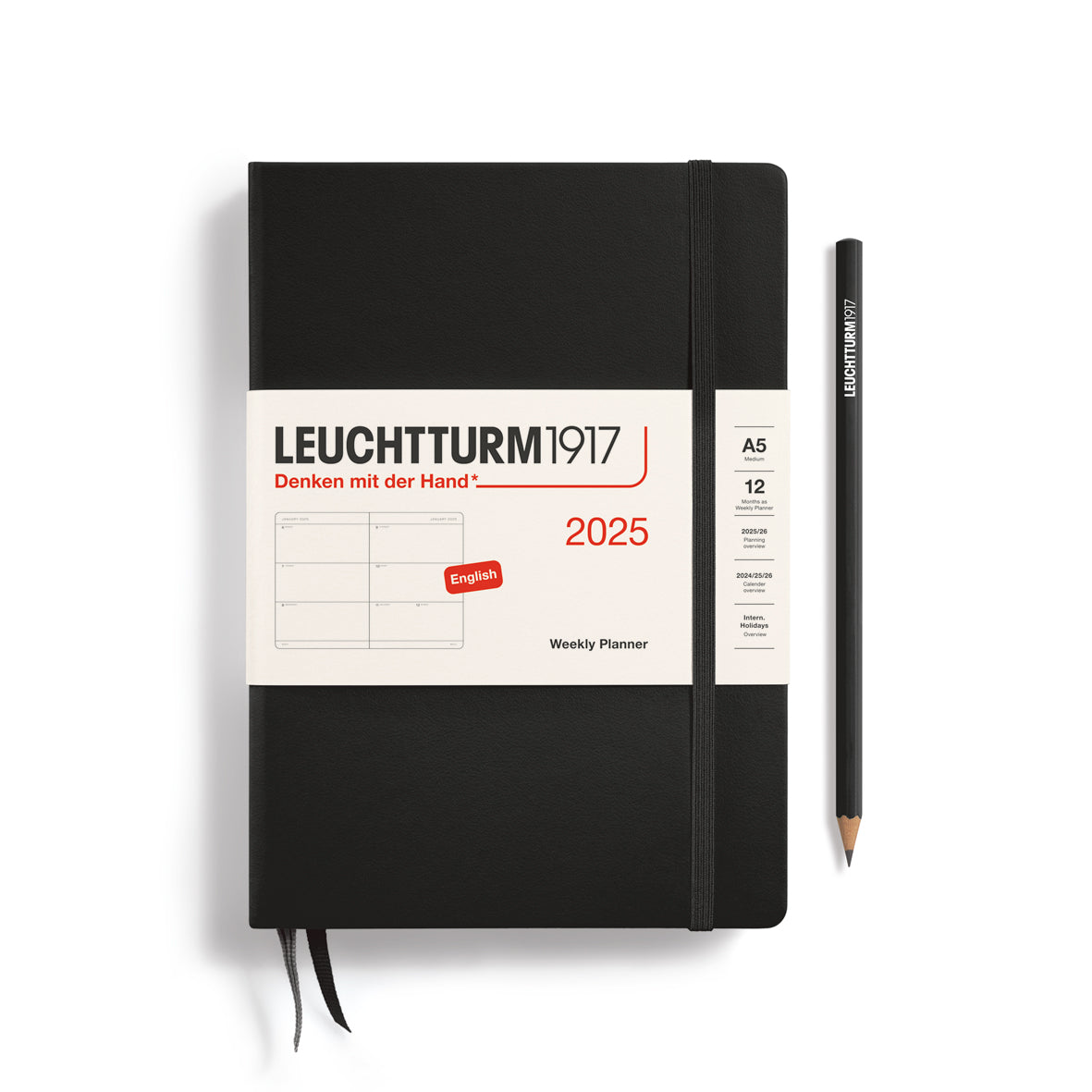 Weekly Planner 2025 Hardcover