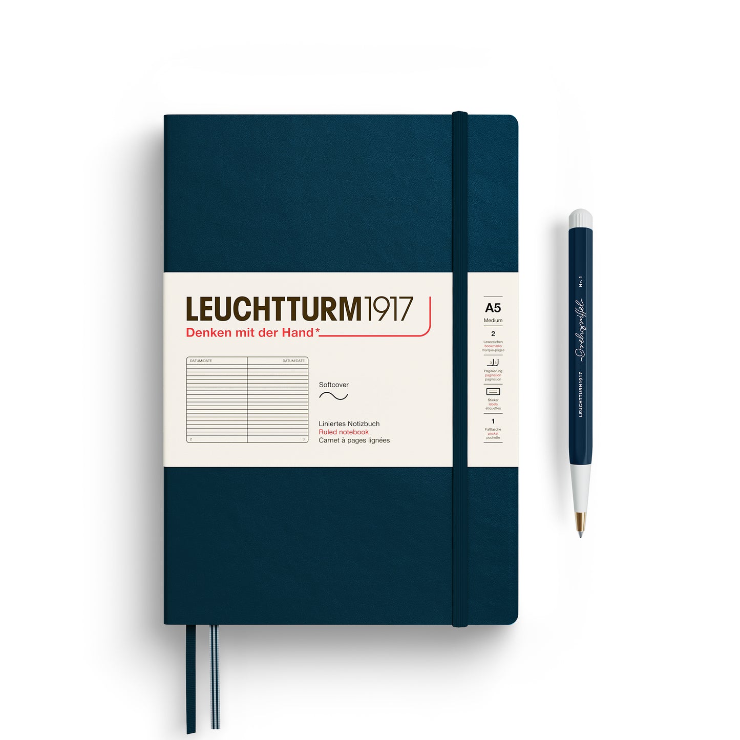 Medium A5 Softcover Notebook