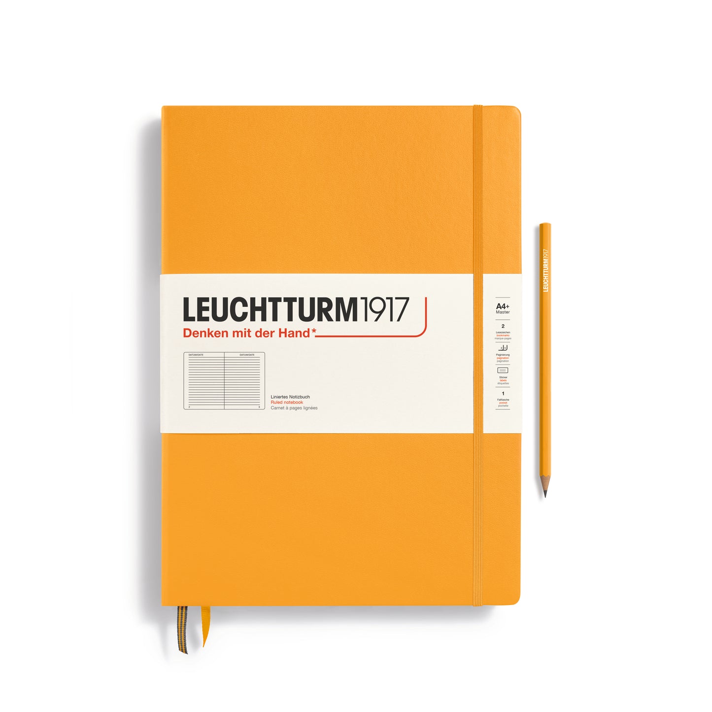 Master A4+ Classic Hardcover Notebook