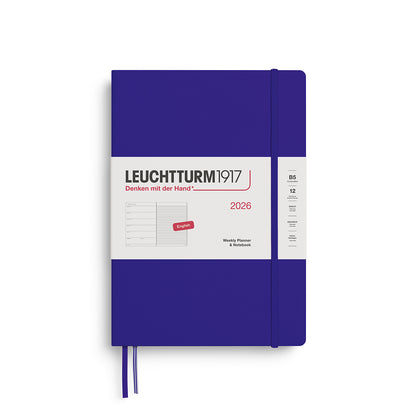 Weekly Planner & Notebook 2026 Hardcover