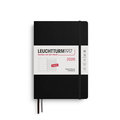 Weekly Planner & Notebook 2026 Hardcover