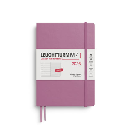 Weekly Planner & Notebook 2026 Hardcover
