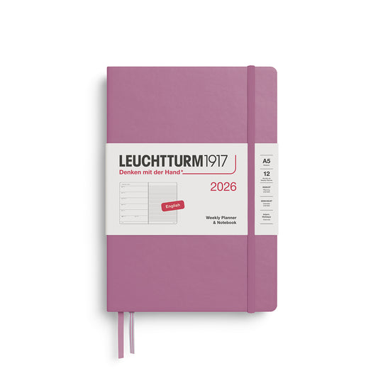 Weekly Planner & Notebook 2026 Hardcover
