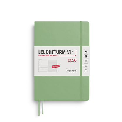 Weekly Planner & Notebook 2026 Hardcover