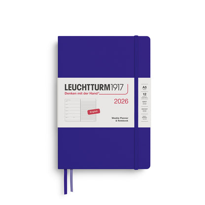 Weekly Planner & Notebook 2026 Hardcover