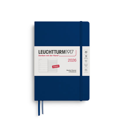 Weekly Planner & Notebook 2026 Hardcover