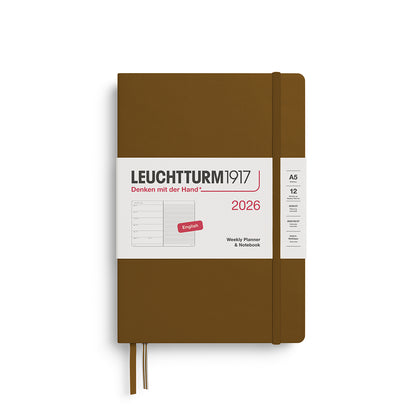 Weekly Planner & Notebook 2026 Hardcover
