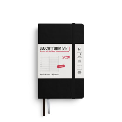 Weekly Planner & Notebook 2026 Hardcover