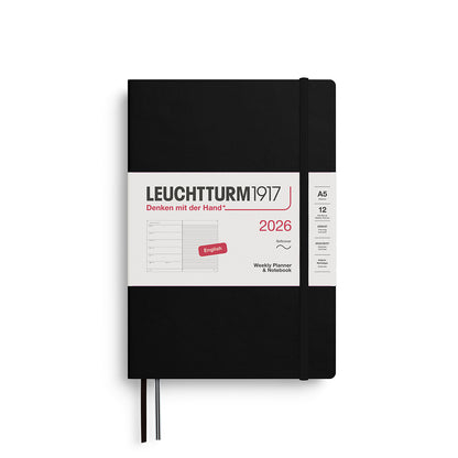 Weekly Planner & Notebook 2026 Softcover