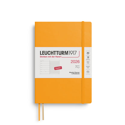 Weekly Planner & Notebook 2026 Softcover