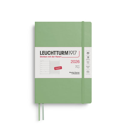 Weekly Planner & Notebook 2026 Softcover