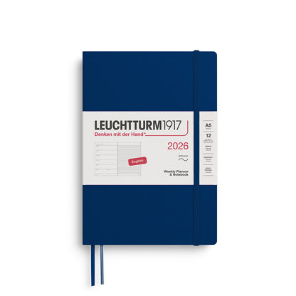 Weekly Planner & Notebook 2026 Softcover