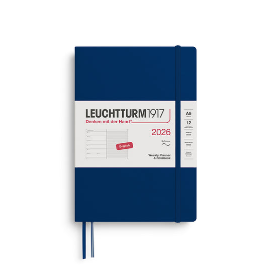 Weekly Planner & Notebook 2026 Softcover