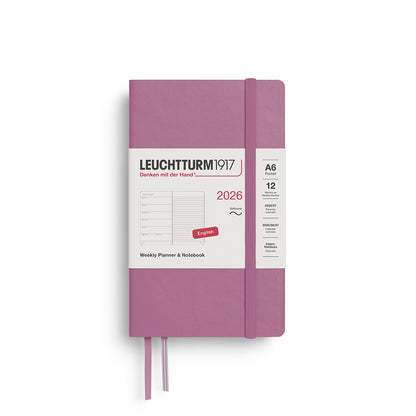 Weekly Planner & Notebook 2026 Softcover