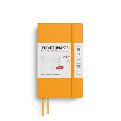 Weekly Planner & Notebook 2026 Softcover