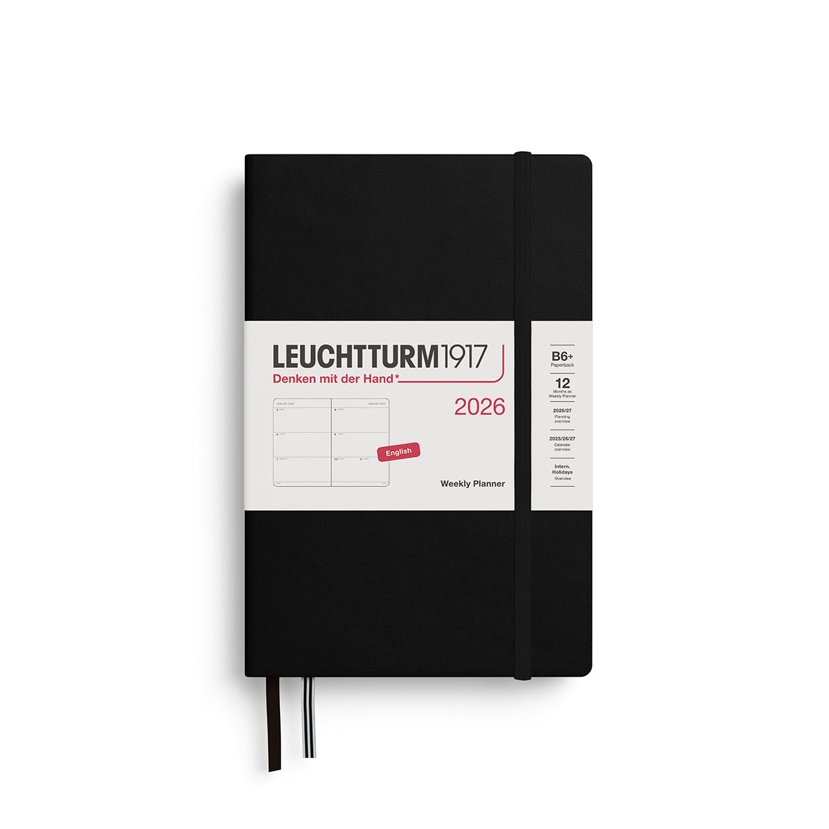 Weekly Planner 2026 Hardcover