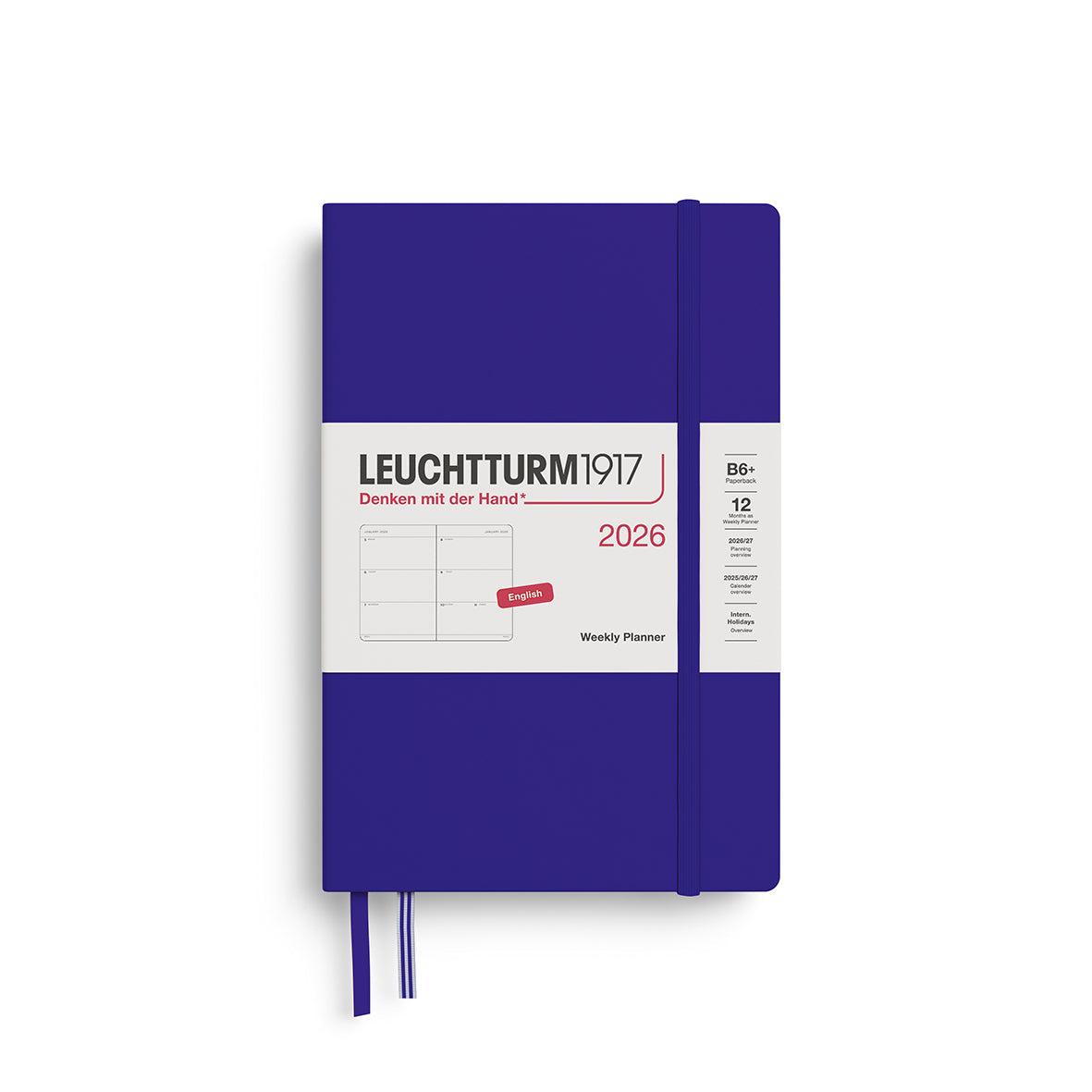 Weekly Planner 2026 Hardcover