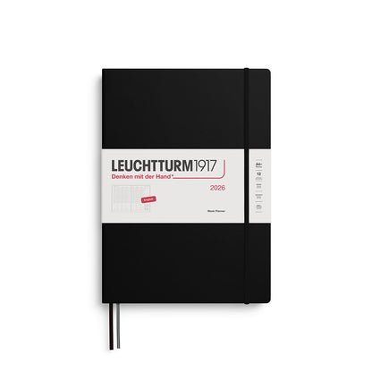 Vertical Week Planner 2026 Hardcover