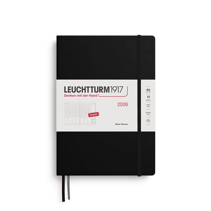 Vertical Week Planner 2026 Hardcover