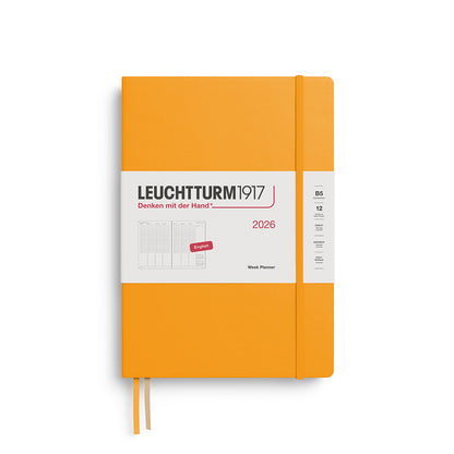 Vertical Week Planner 2026 Hardcover