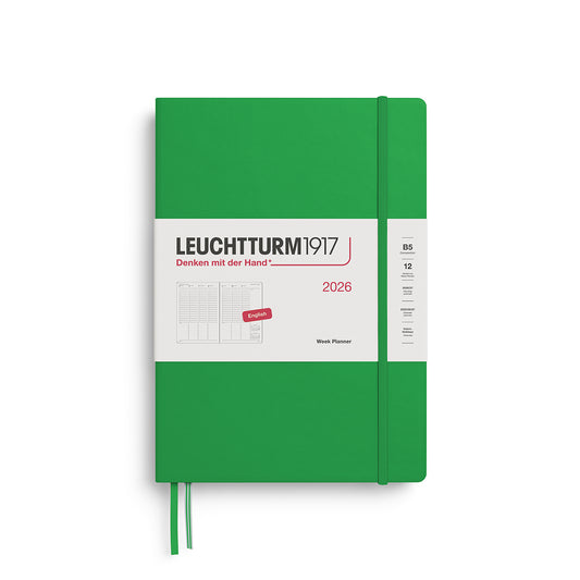 Vertical Week Planner 2026 Hardcover