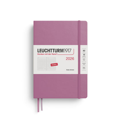 Daily Planner Dotted 2026 Hardcover