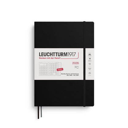 Monthly Planner and Notebook 2026 Softcover