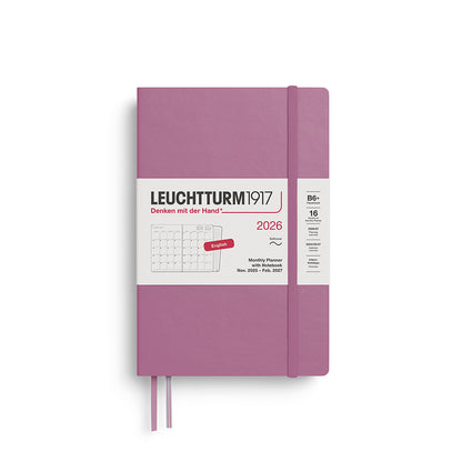 Monthly Planner and Notebook 2026 Softcover