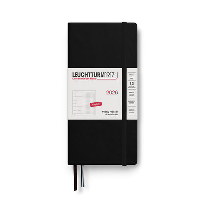 Weekly Planner & Dotted Notebook 2026 Hardcover