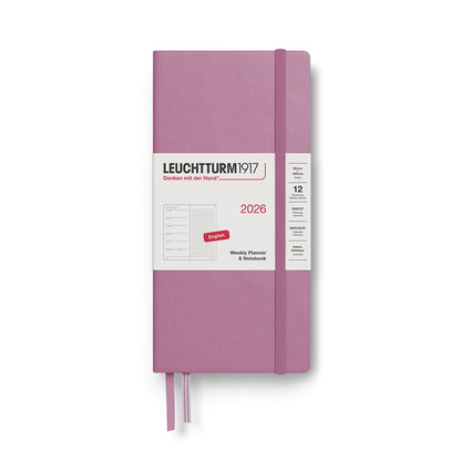 Weekly Planner & Dotted Notebook 2026 Hardcover