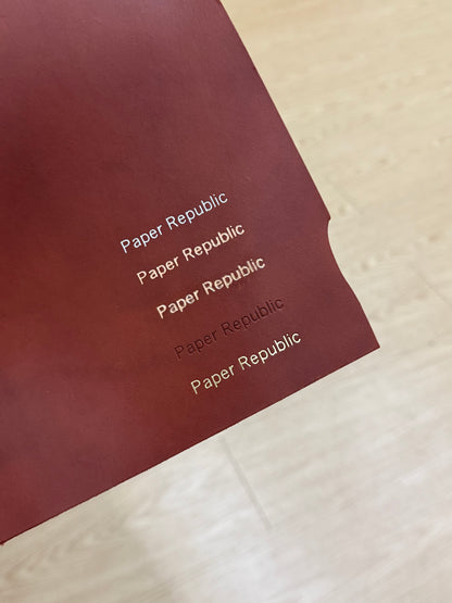 Limited Time Offer: Free Personalization for Leuchtturm1917 & Paper Republic [discount applied upon checkout]