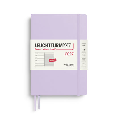 Weekly Planner & Notebook 2027 Hardcover