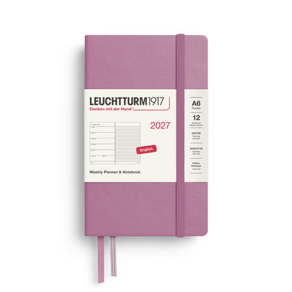 Weekly Planner & Notebook 2027 Hardcover