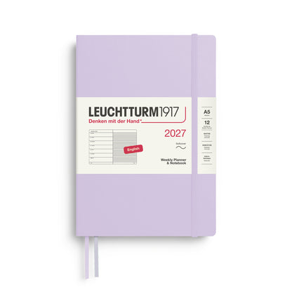 Weekly Planner & Notebook 2027 Softcover