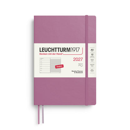 Weekly Planner & Notebook 2027 Softcover