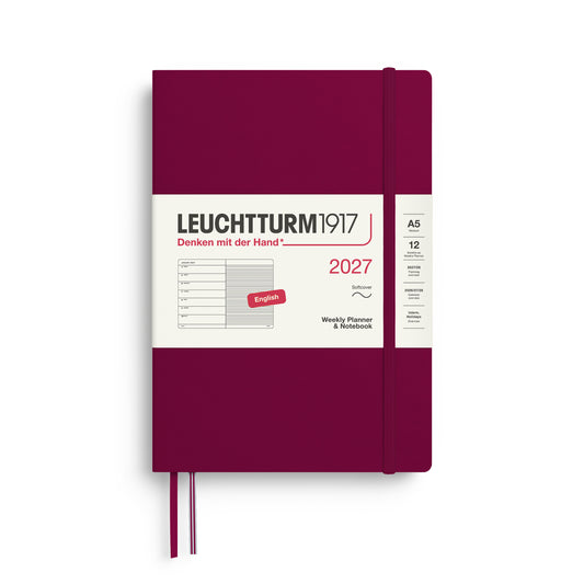 Weekly Planner & Notebook 2027 Softcover