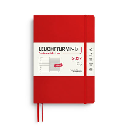 Weekly Planner & Notebook 2027 Softcover